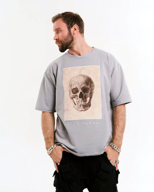 T-shirt “Scull” Grey