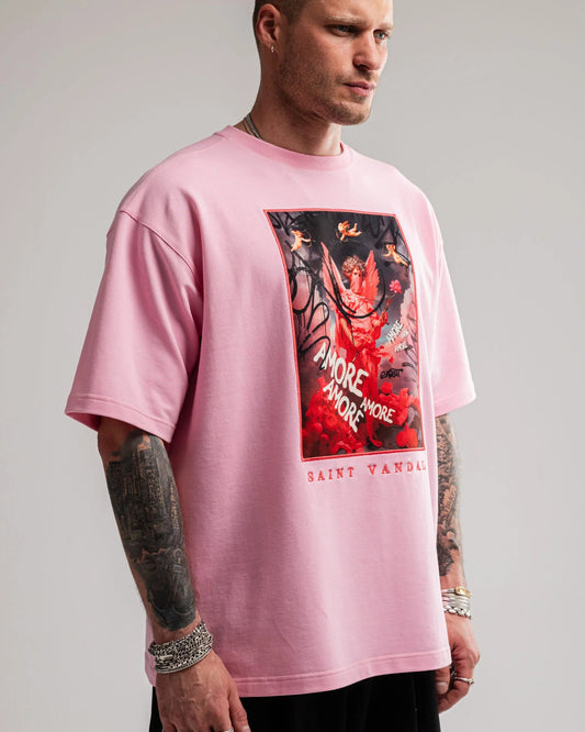 T-shirt “Saint Amore” Pink
