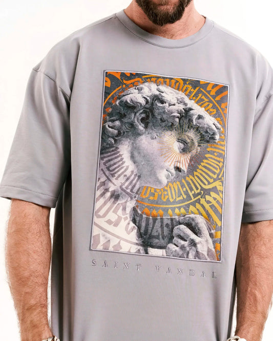 T-shirt “Saint David” Grey