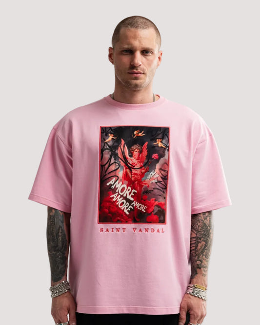 T-shirt “Saint Amore” Pink