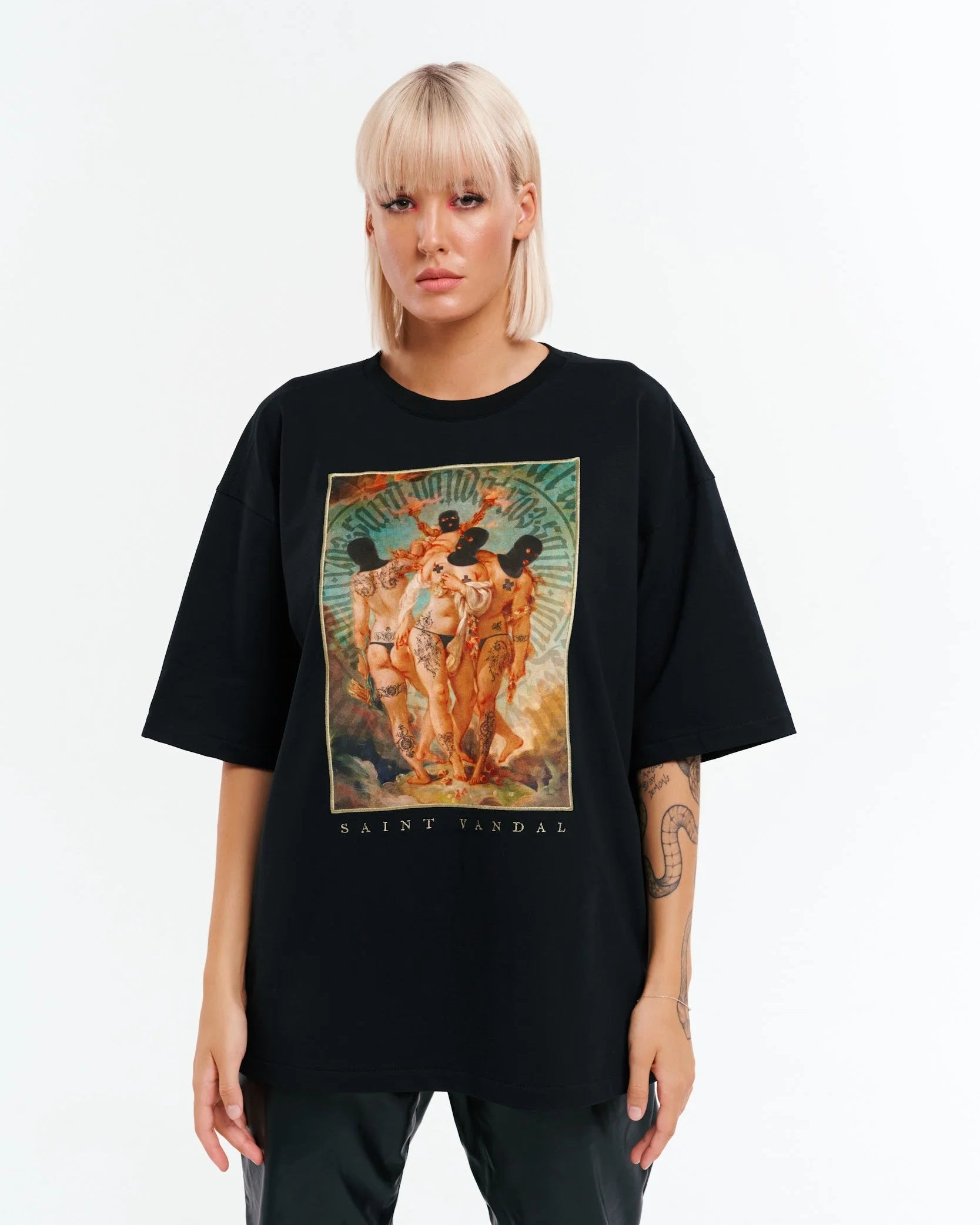 T-shirt “Saint Grace” Black