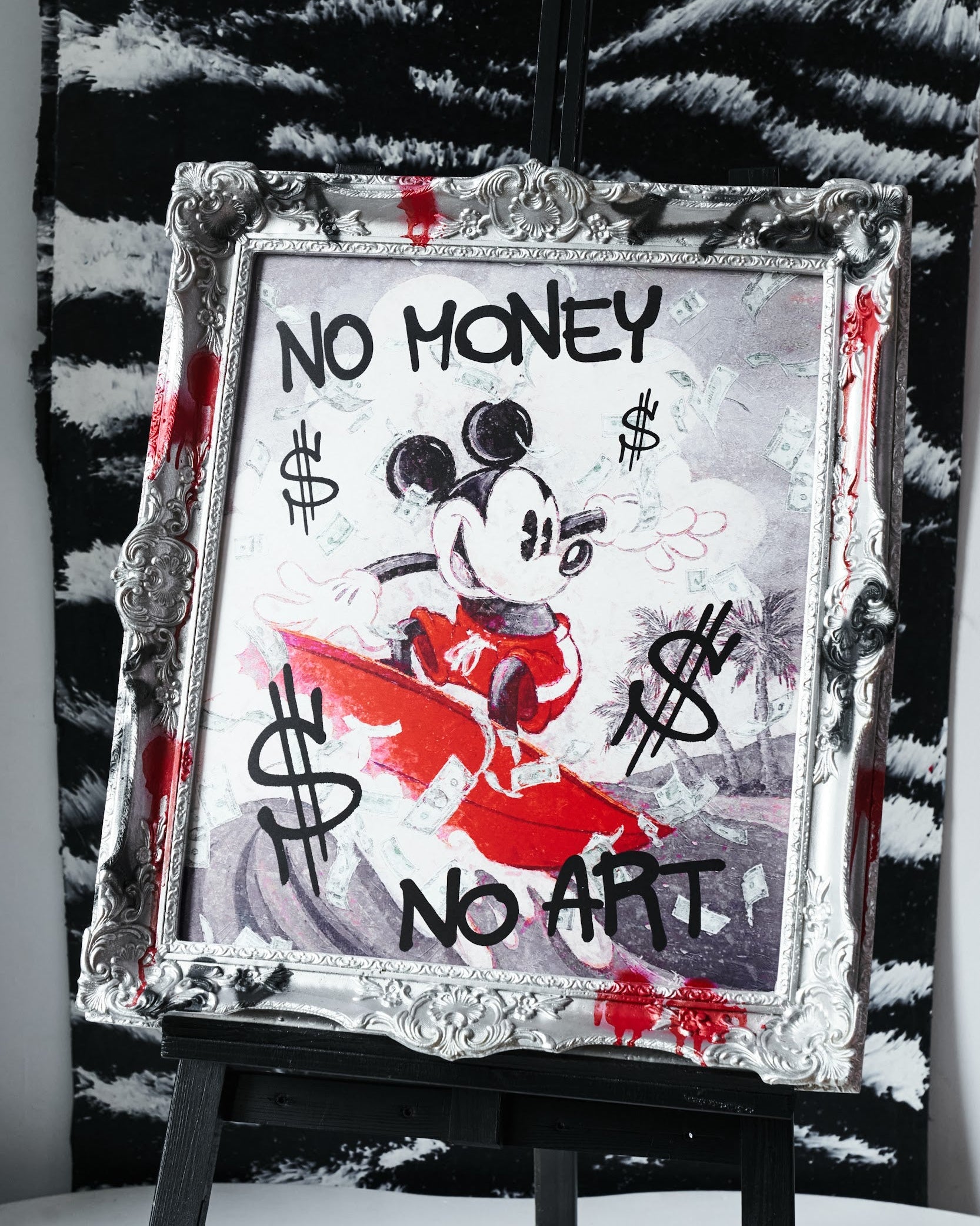 “Mickey – No Money No Art”