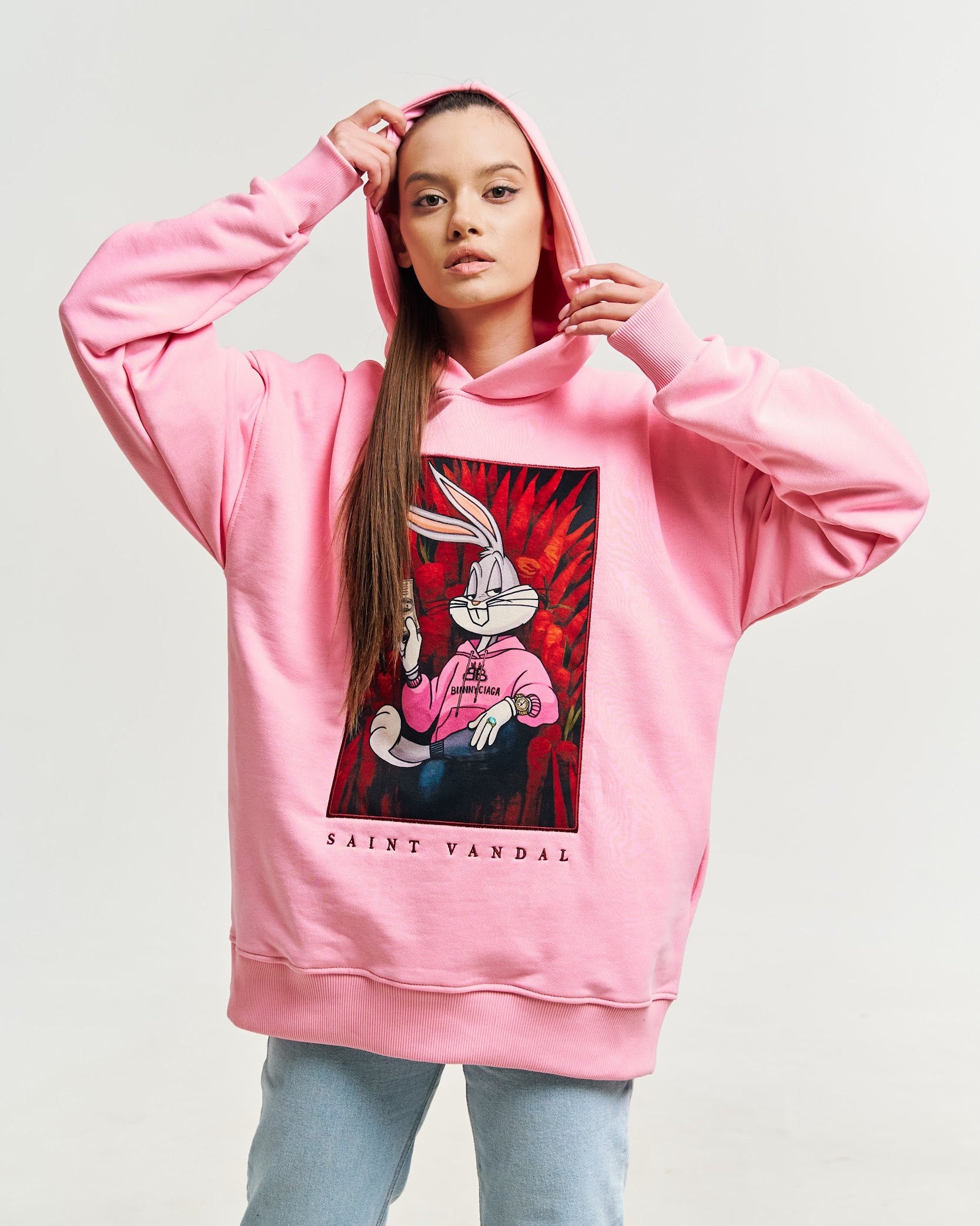 Hoodie “Bunny” Pink