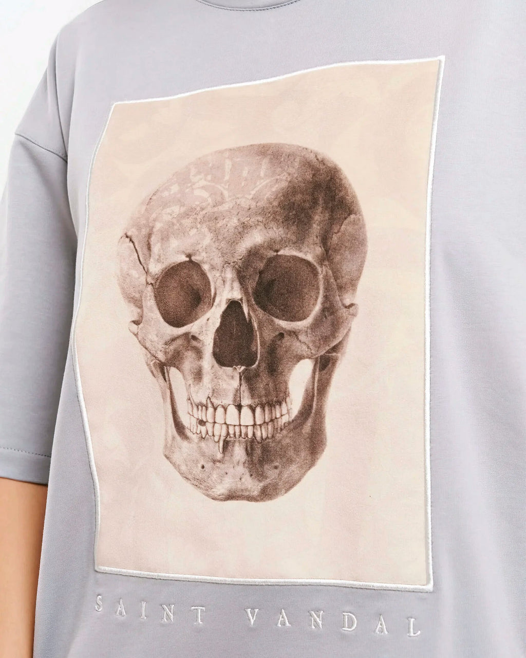 T-shirt “Scull” Grey