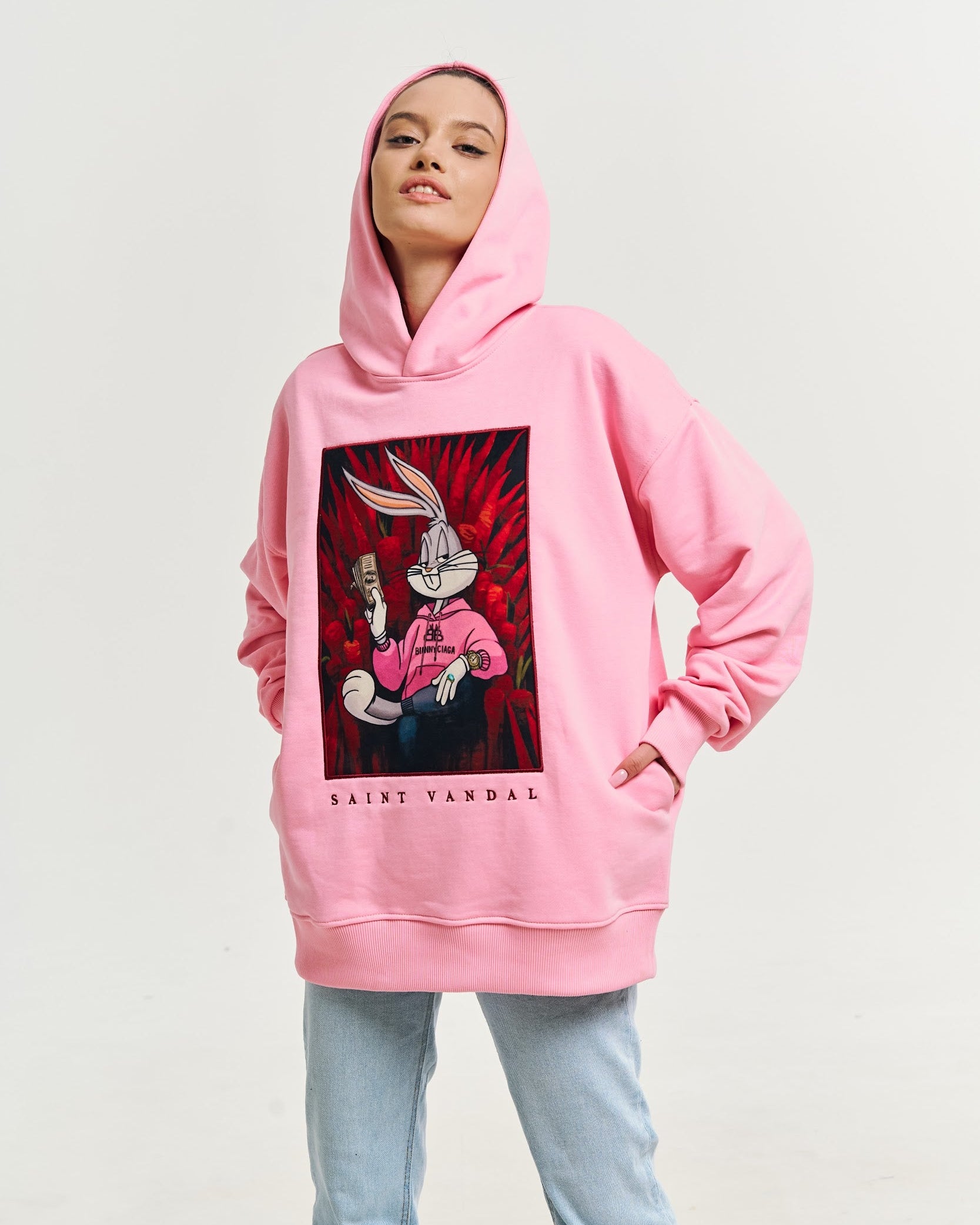 Hoodie “Bunny” Pink