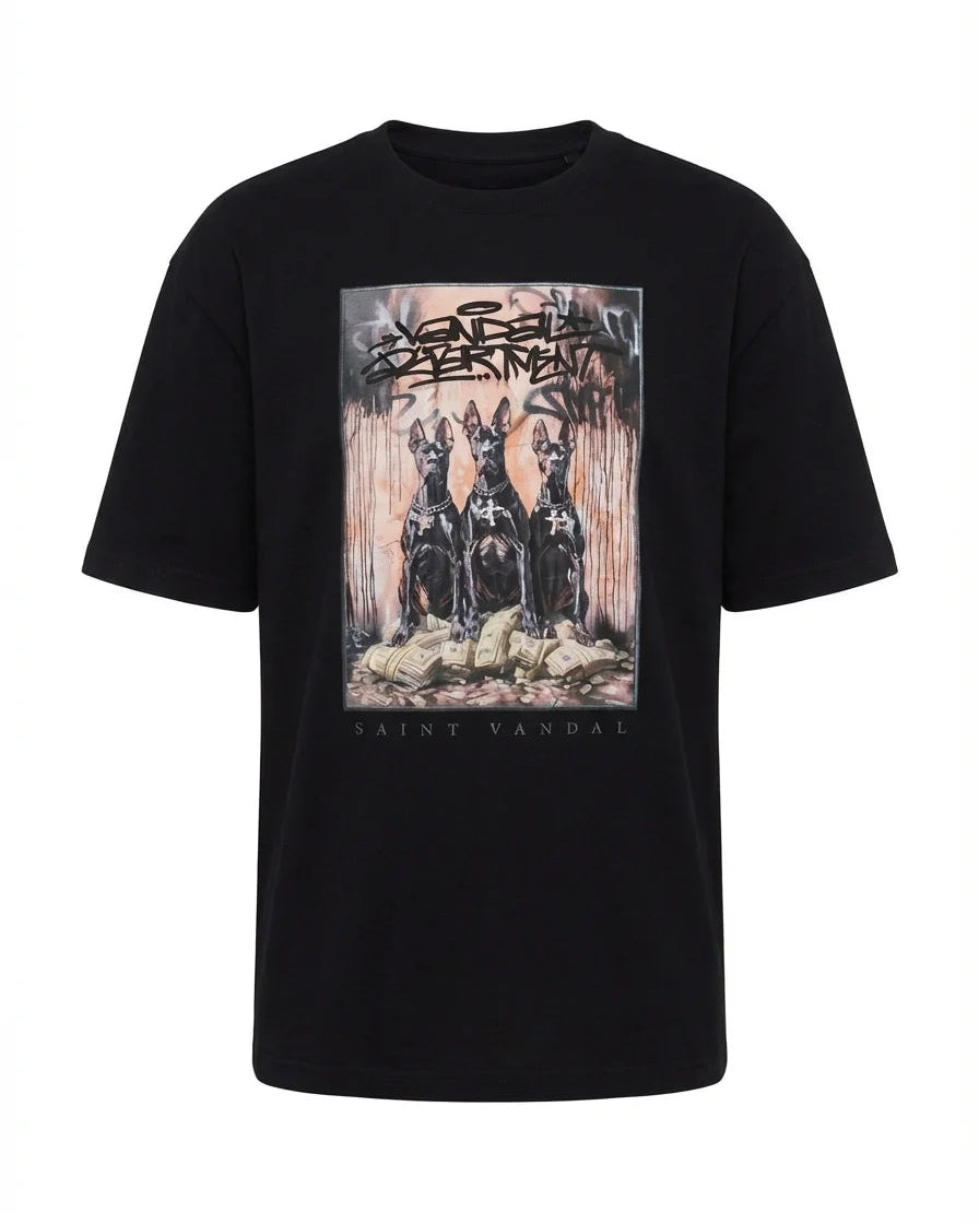 T-shirt “Capital Is Protected” Black