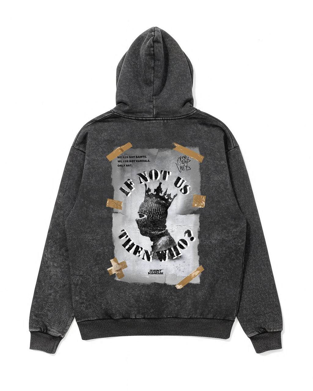 ZIP Hoodie “If Not Us” (Back Print)