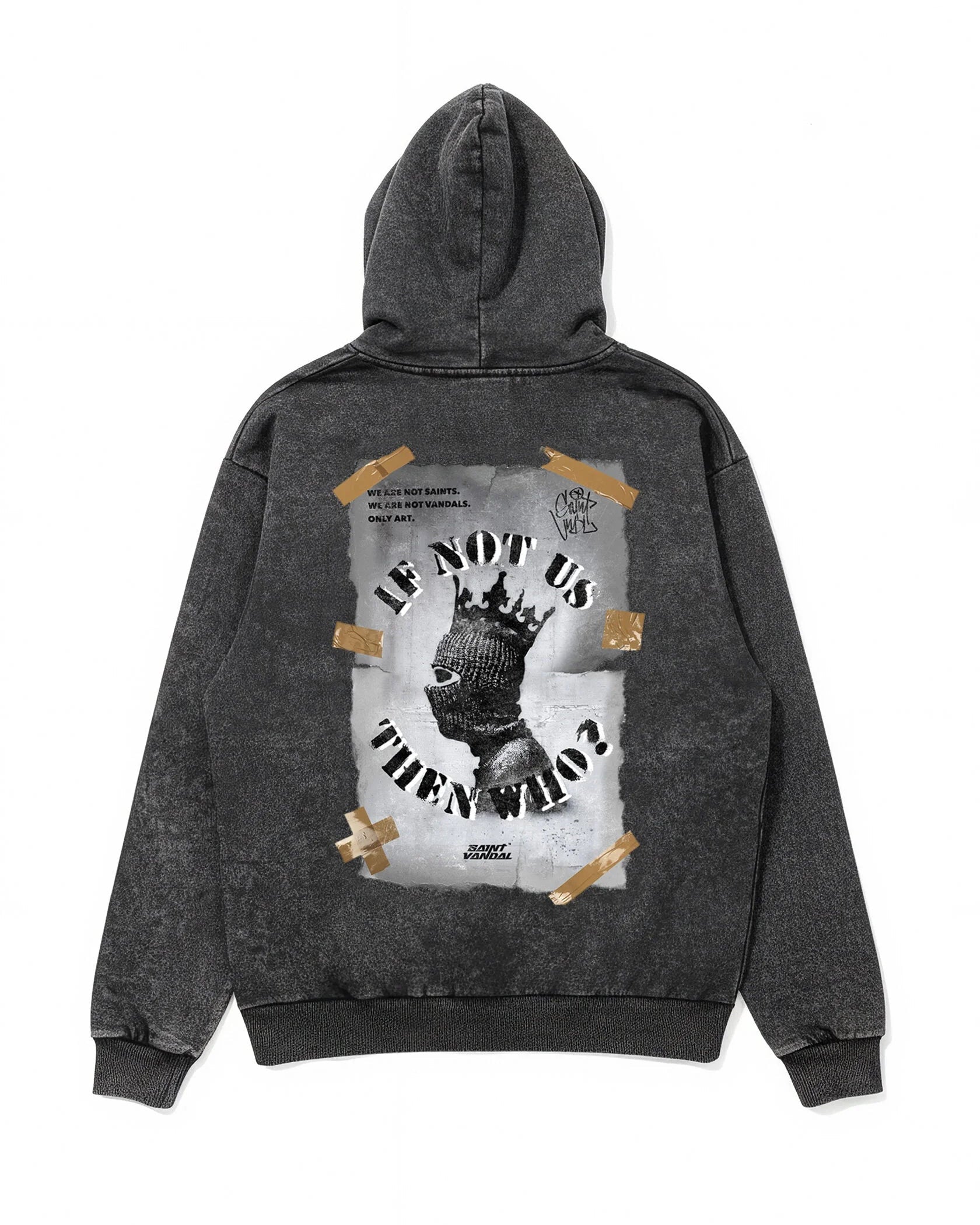 ZIP Hoodie “If Not Us” (Back Print)
