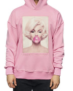 Hoodie “Marilyn Monroe” Pink
