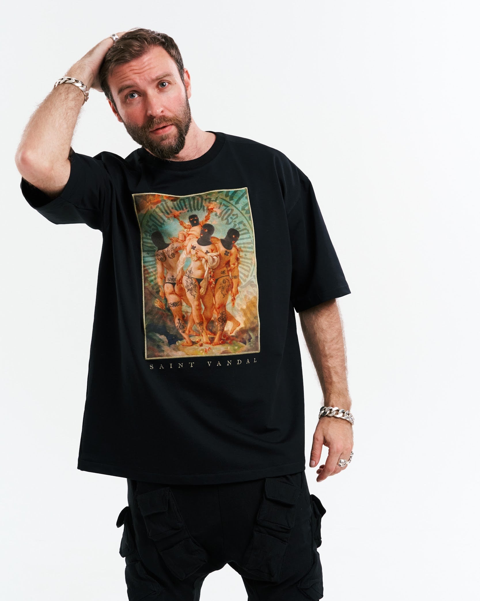 T-shirt “Saint Grace” Black