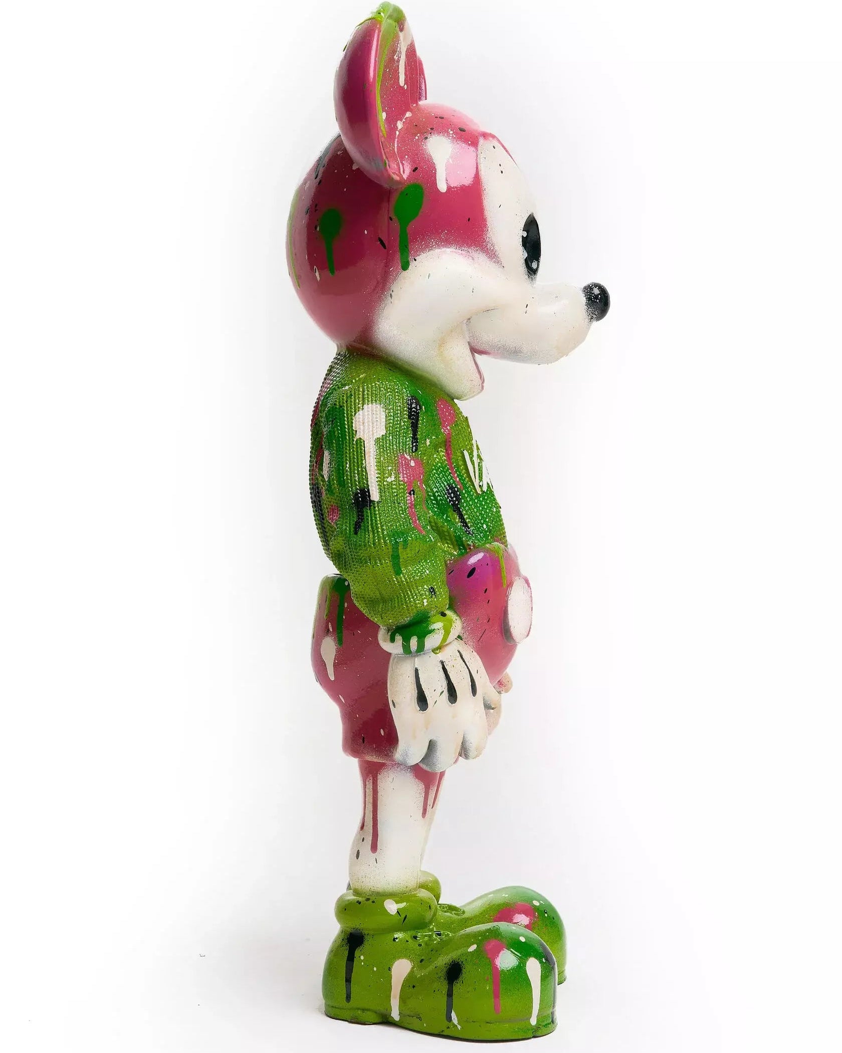“MM VNDL” Green Sculpture