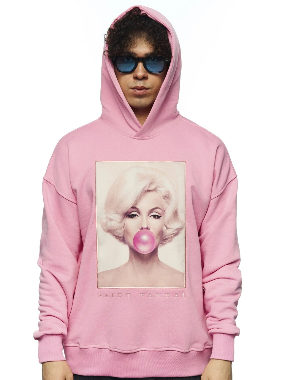 Hoodie “Marilyn Monroe” Pink