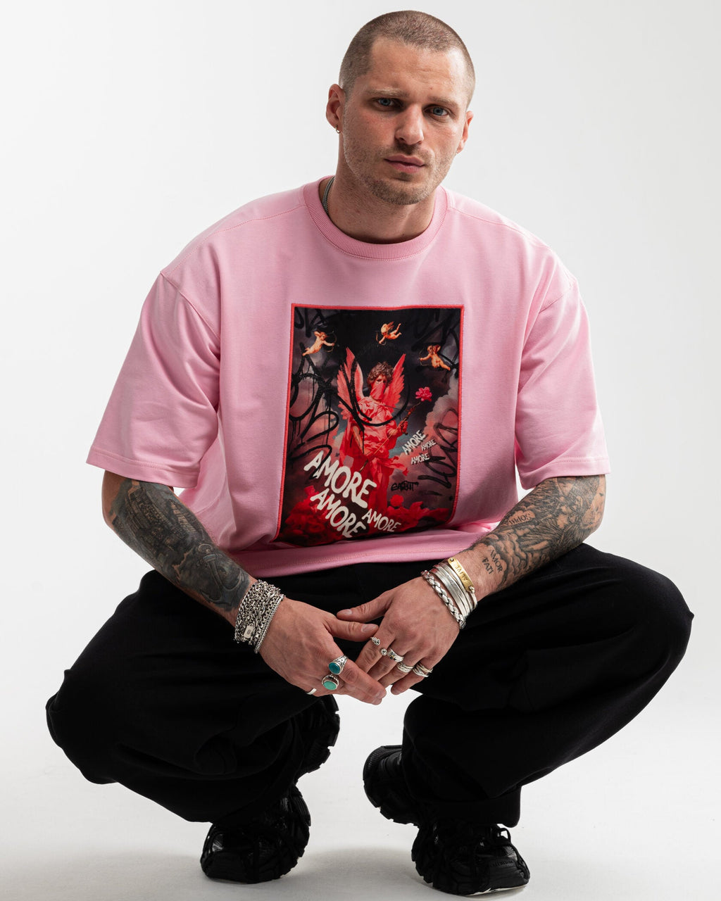 T-shirt “Saint Amore” Pink