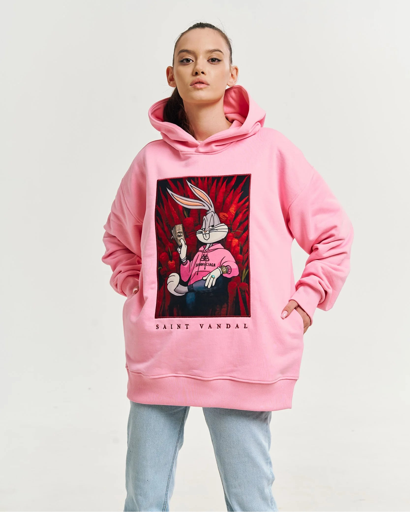 Hoodie “Bunny” Pink