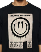 T-shirt “SMILE” Black