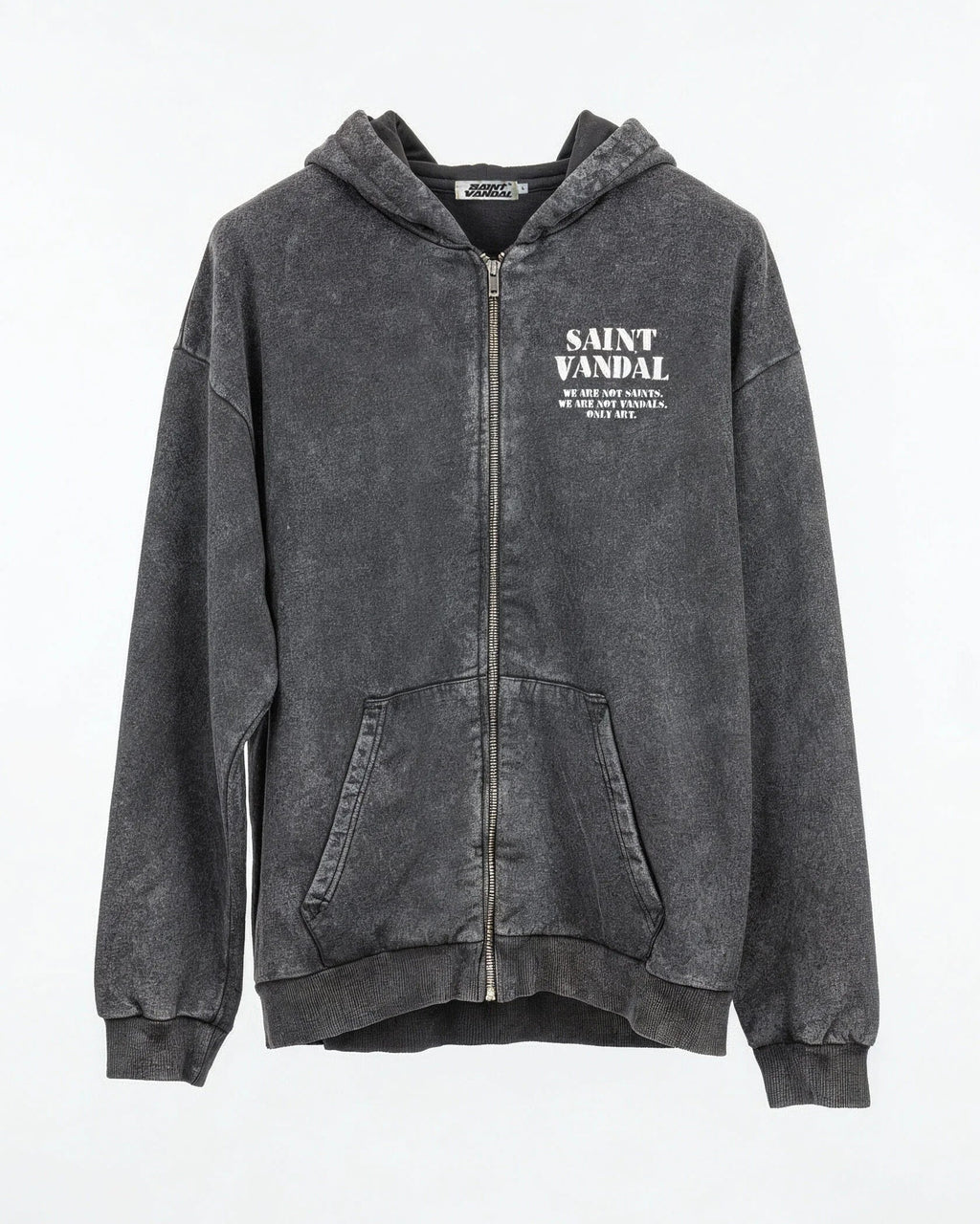 ZIP Hoodie “If Not Us” (Back Print)