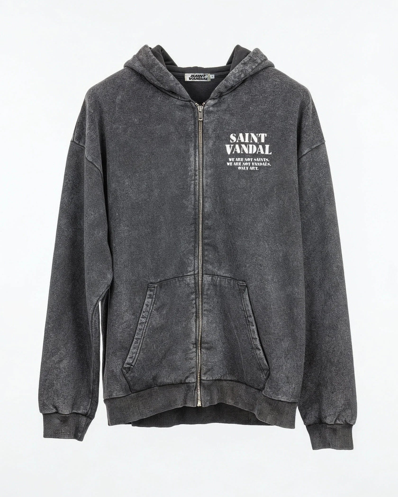 ZIP Hoodie “If Not Us” (Back Print)