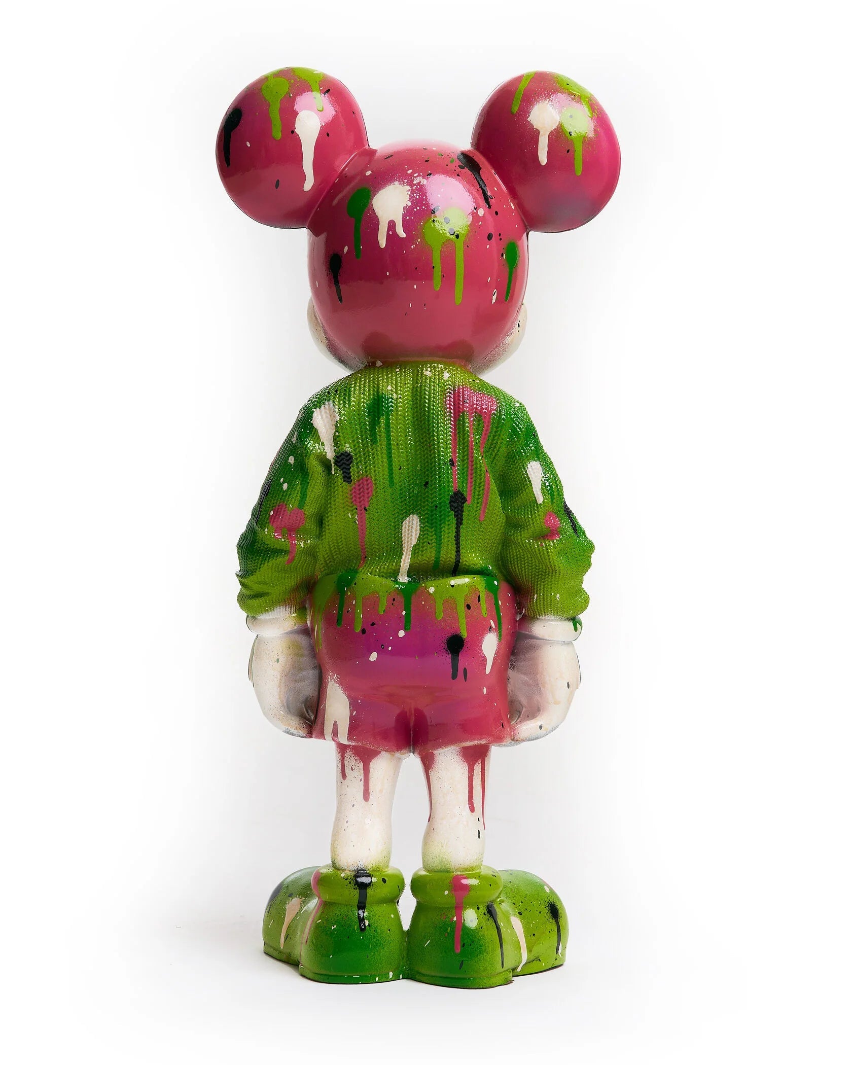 “MM VNDL” Green Sculpture