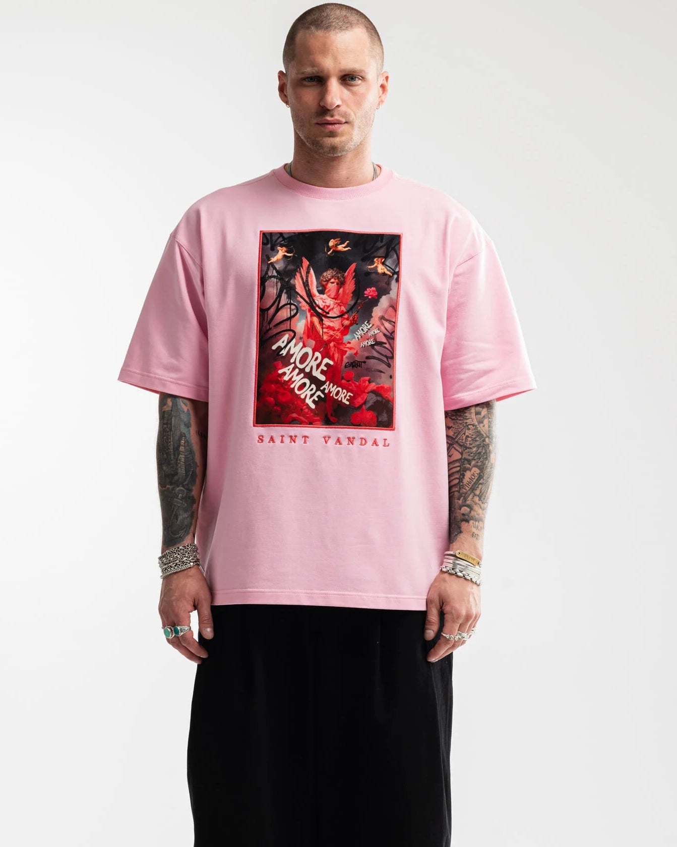 T-shirt “Saint Amore” Pink