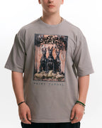 T-shirt “Capital Is Protected” Grey