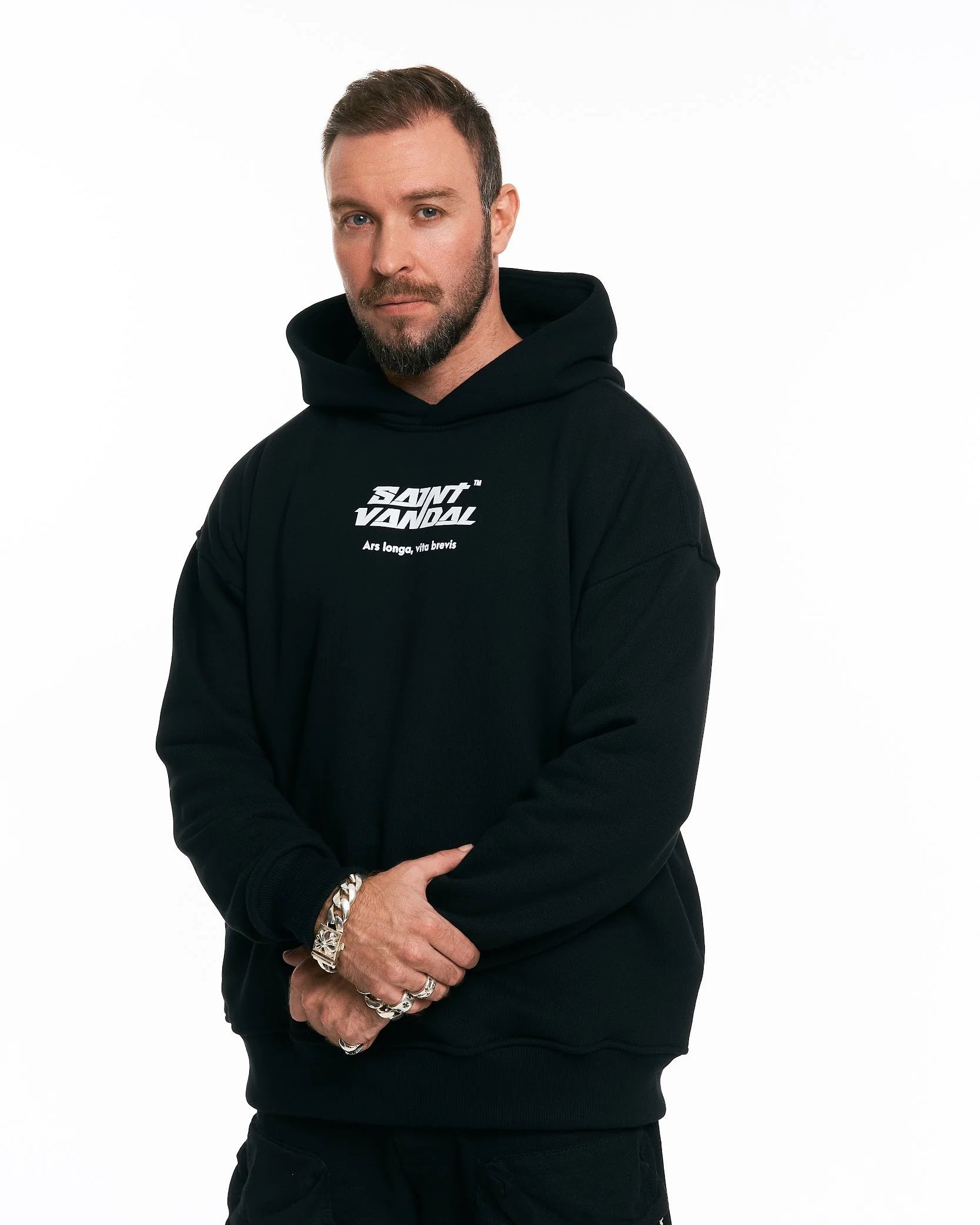Hoodie “Die Zeit entführt die Schönheit” (Back Print)
