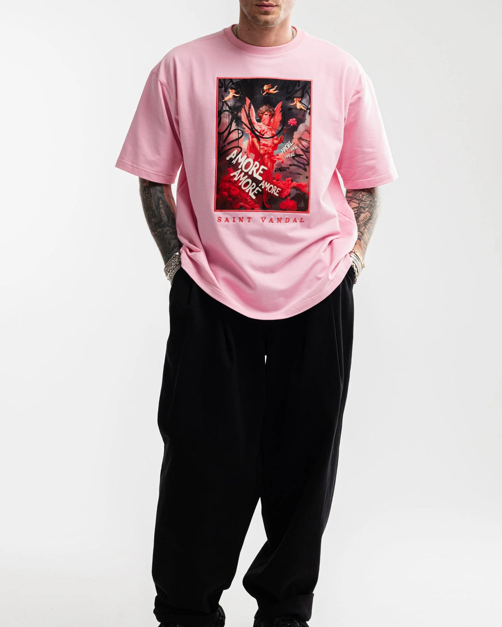 T-shirt “Saint Amore” Pink