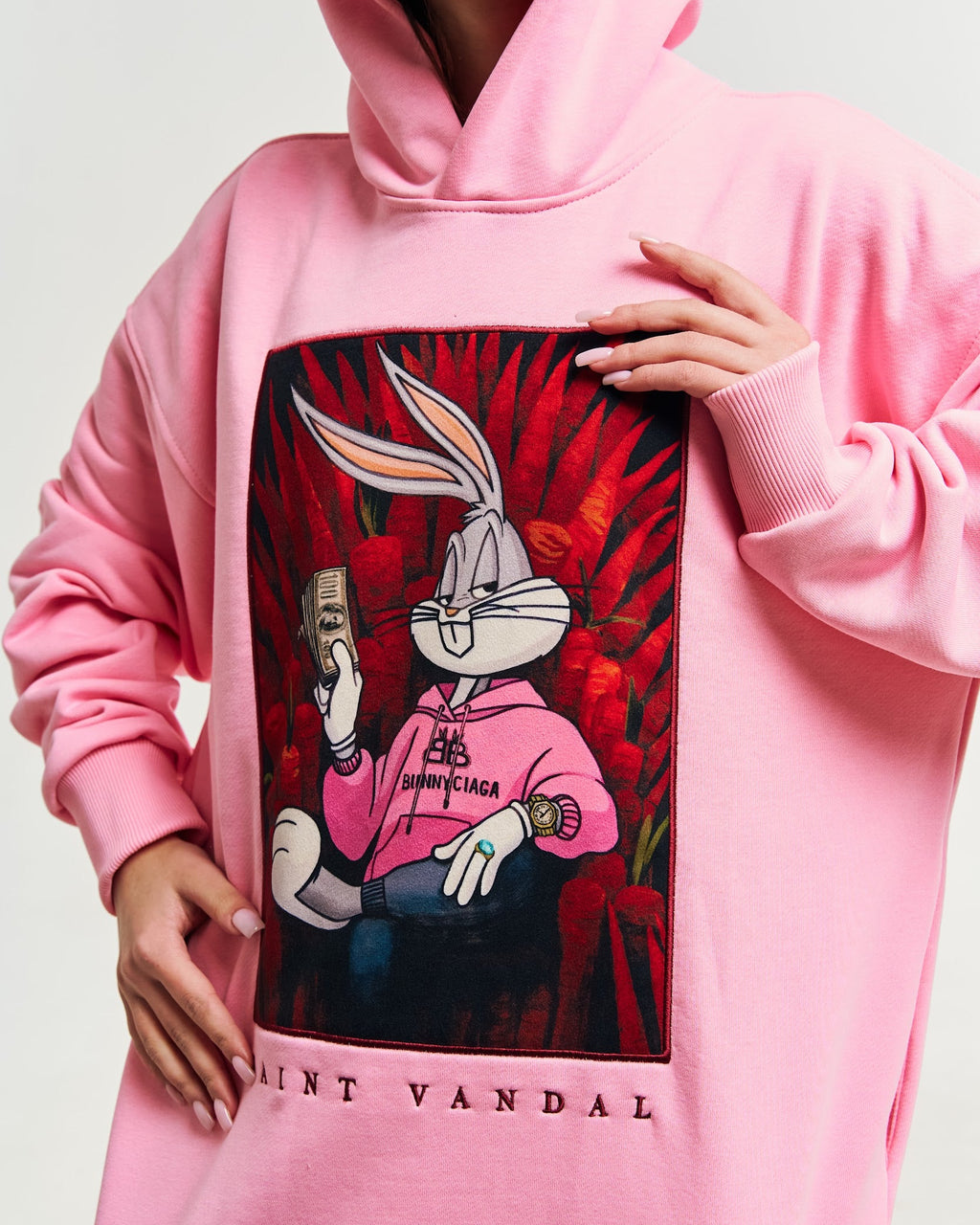 Hoodie “Bunny” Pink