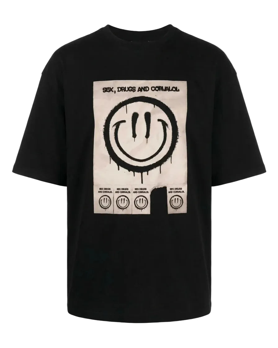 T-shirt “SMILE” Black