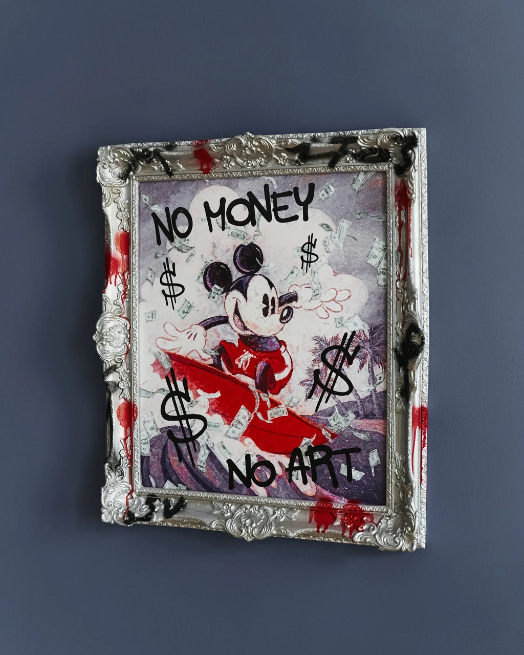 “Mickey – No Money No Art”