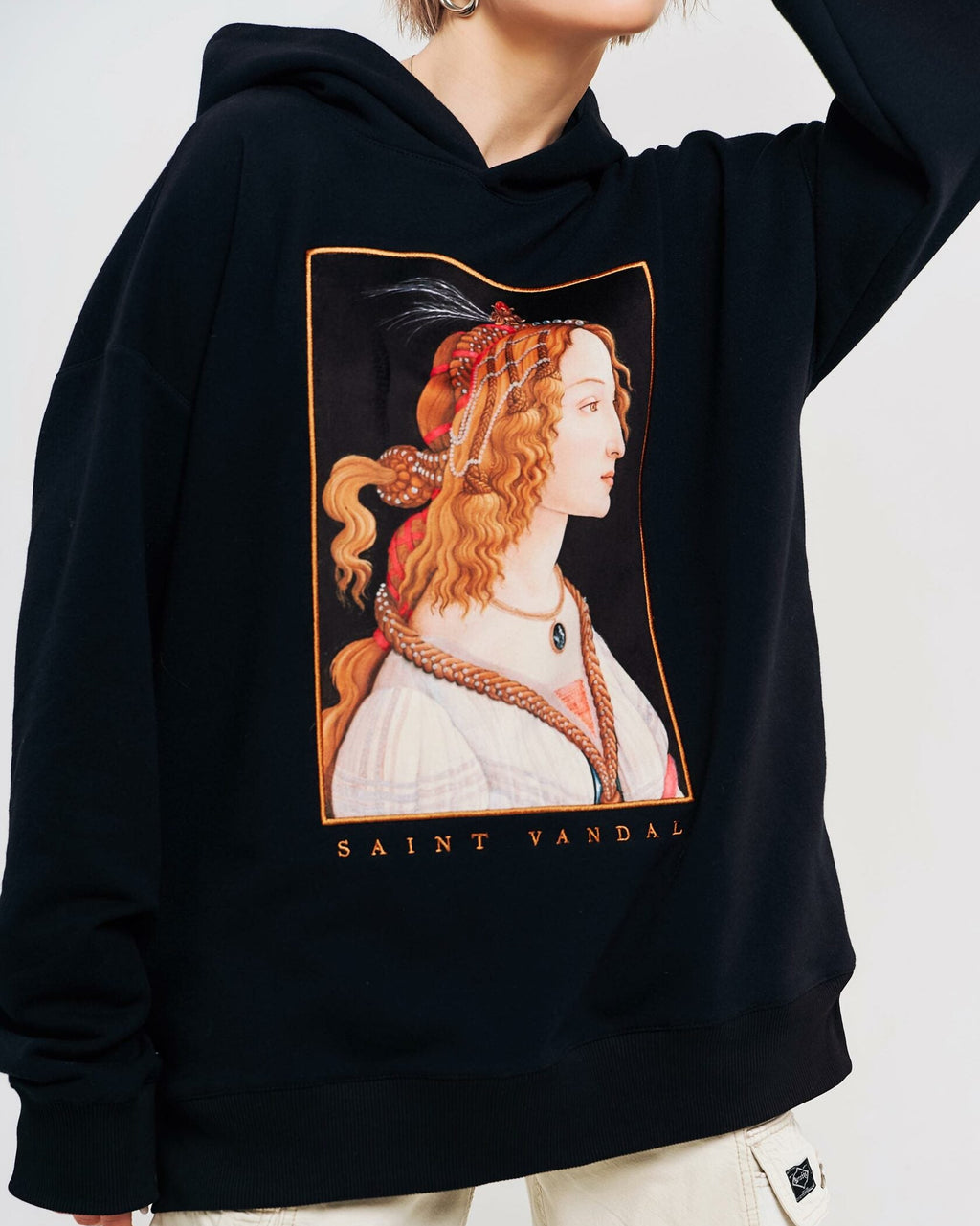 Hoodie "Ritratto di dama" ‌‌‍‍ ‌‌‍‍SANDRO BOTTICELLI‌‌‍‍‌
