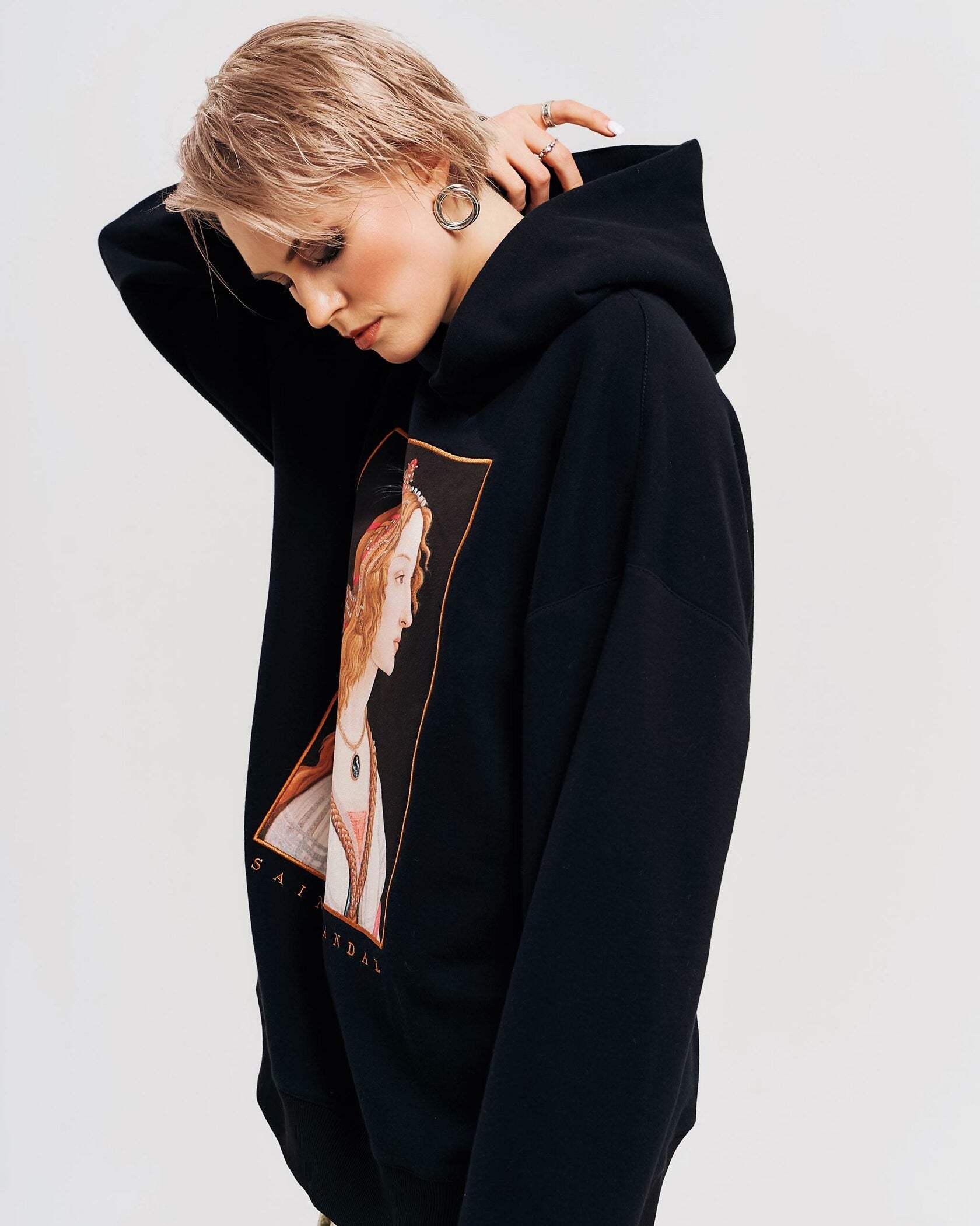 Hoodie "Ritratto di dama" ‌‌‍‍ ‌‌‍‍SANDRO BOTTICELLI‌‌‍‍‌
