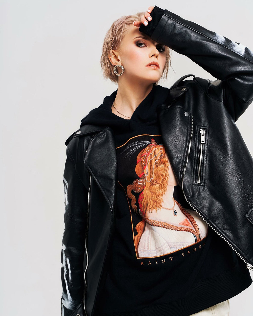 Hoodie "Ritratto di dama" ‌‌‍‍ ‌‌‍‍SANDRO BOTTICELLI‌‌‍‍‌