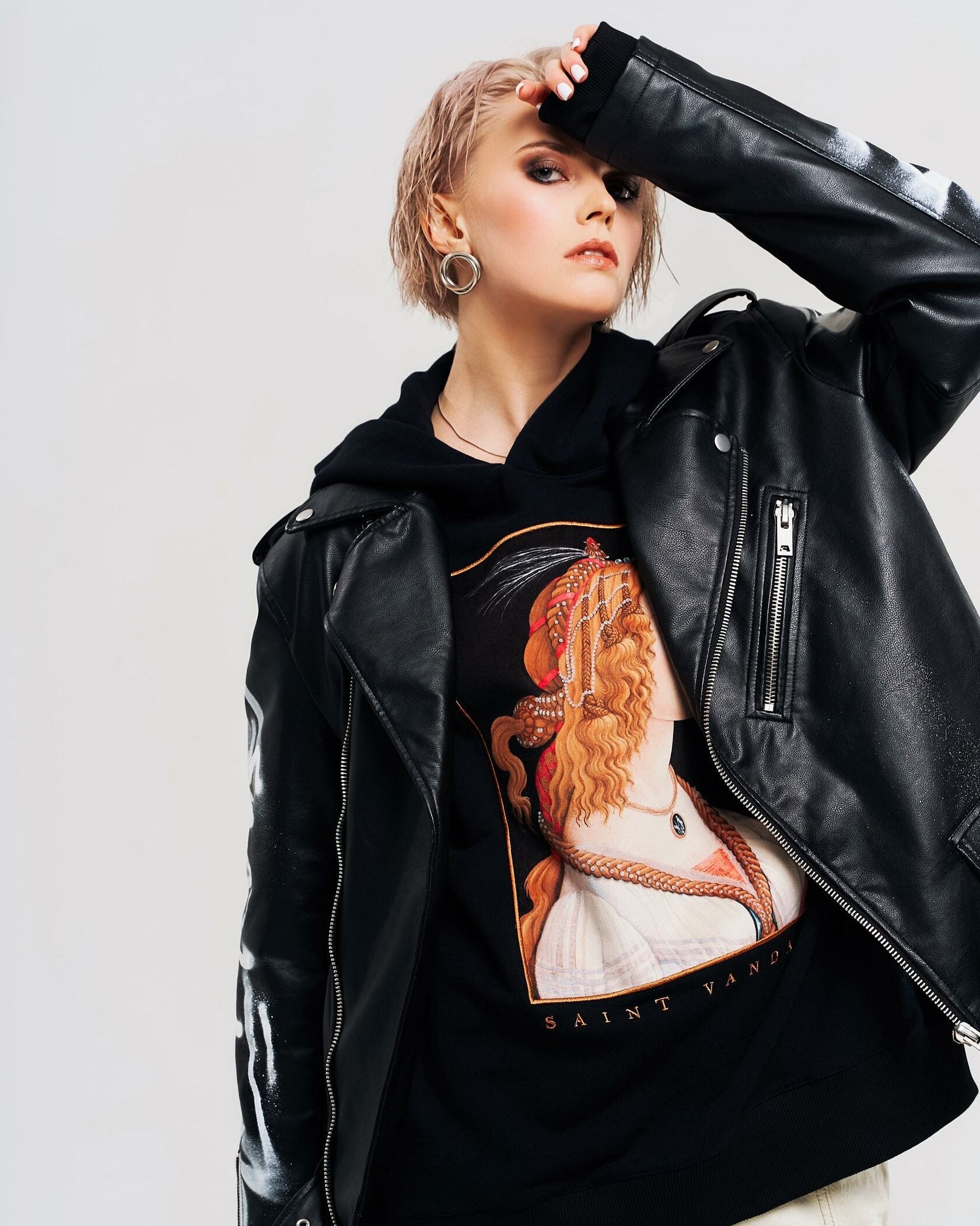 Hoodie "Ritratto di dama" ‌‌‍‍ ‌‌‍‍SANDRO BOTTICELLI‌‌‍‍‌